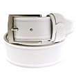Hugo Boss white leather belt