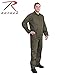 Rothco Flightsuit – Mens Pilot Coveralls – Costume Cosplay Jumpsuit, Olive Drab - XS