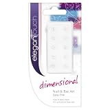 Elegant Touch Dimensional Nail & Toe Art Daisy Pink