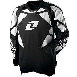 One Industries Race Men's Defcon Off-Road Motorcycle Jersey - Black/White
