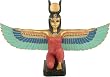 Kneeling Winged Isis, Gold Details, Small