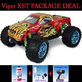 Himoto Viper XST Truck 2.4GHZ 1 10 Nitro RC+Starter Kit+1Qt Fuel by Himoto Racing