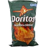 Doritos Tortilla Chips, Jalapeno and Cheddar, 260 Grams/9.2 Ounce