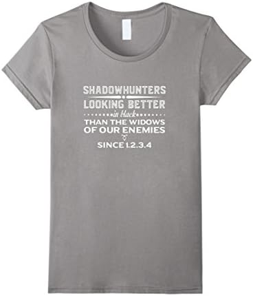 Women's The Mortal Instruments Shadowhunters Gift T-Shirt Small Slate