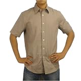Mens Tommy Bahama Indigo Palms gray short sleeve shirt. 100% authentic designer casual dress shirt made with top quality material and classic tailoring that fits fantastic! Great top to wear for hiking, golf or hanging out on the yacht.