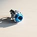 Suriel(TM) 4 Pcs Blue Cool Grenade Shaped Motorcycle Bike Car Tire Tyre Valve Caps
