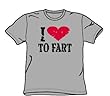 I Love To Fart - Adult Heather S/S T-Shirt For Men