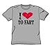 I Love To Fart - Adult Heather S/S T-Shirt For Men