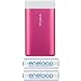 Sanyo Hot Pink Kairo 2-Sided Rechargeable Hand Warmer/battery Charger