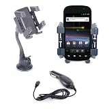 41DMsytztwL. SL160  Duragadget Flexible / Bendy Car window suction holder For Samsung Nexus S Phone (Google Phone) & Car Charger   Life Time Warranty