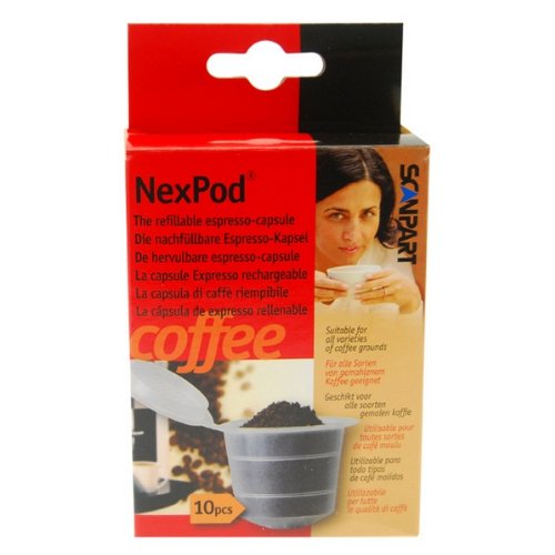 NexPod nachfüllbare Kapseln geeignet für Nespresso 