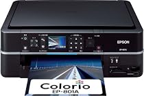 EPSON MultiPhoto Colorio 自動ノズルチェック機構搭載 フォト複合機 6色染料インク EP-801A