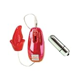 California Exotics / Swedish Erotica Super Soft Plusheez Tongue Bullet Adult Sex Toy Kit