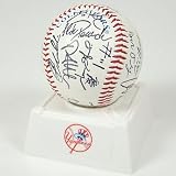 NEW YORK YANKEES 2008 TEAM SIGNED AUTOGRAPH BASEBALL
