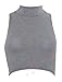 Womens Polo Neck Crop Top