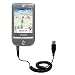 Electronics : Coiled Power Hot Sync and Charge USB Data Cable w/ Tip Exchange for the Pharos GPS 525 - Gomadic Brand
