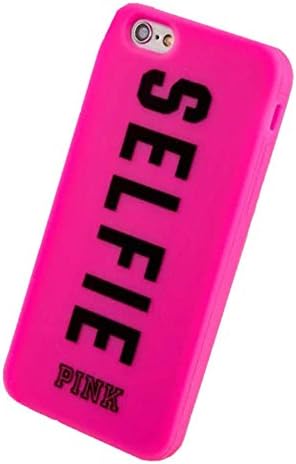 iPhone 6 Plus Case,iPhone 6S Plus Case,Hanjiekj Self-cover design fashion Victoria's Secret Silicone Case for Apple iPhone 6 Plus/6S Plus 5.5 inch- Rose