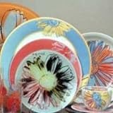 Andy Warhol Daisies Dinnerware Place Setting 5-pc.
