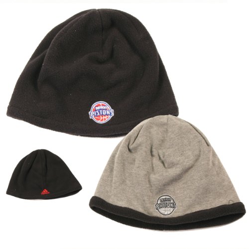 Detroit Pistons Reversible Fleece/Jersey Knit Beanie