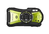 Pentax Optio WG-1 GPS Digital Camera - Green (14MP, 10m Water Proof, 1.5m Shock Proof,  5 x Wide Angle Optical Zoom and GPS Function) 2.7 inch LCD