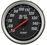 Blitz (19484) MD Series Temperature Gauges - Red