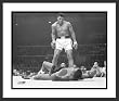 Muhammad Ali Boxing Framed 8x10 Photograph Ali over Sonny Liston