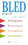 Cours d'orthographe, 5e, 4e, 3e,