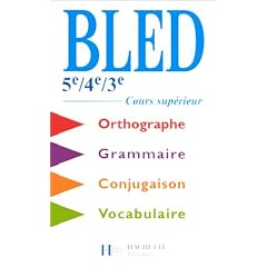 Cours d'orthographe, 5e, 4e, 3e,