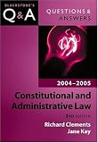 Review Oxford University Press  / Constitutional and Administrative Law: Blackstone's Law Question and Answers (Blackstone's Law Q & A)