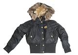 Apple Bottoms - Apple Bottoms Girl's Rib Bomber Jacket