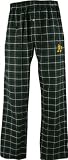 Oakland Athletics Gridiron Flannel Pants - Small