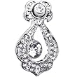Top Mount Clear Zirconia Showstopper Belly Ring