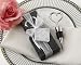 Kate Aspen 11001NA Bottle Stopper, Heart Chrome