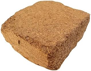 Triumph Plant Coconut Coir Bricks for Potted Plants, Garden, Planting Beds and Worm Farms- Blocks Average Weight 10 Ounces Each (1 pack)