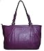 Authentic Coach Gallery Leather Large East West Tote Bag 17722 Lilac Purple
