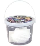 Perler Activity Glow Bucket - 5000 Beads+4 Pegs