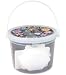 Perler Activity Glow Bucket - 5000 Beads+4 Pegs