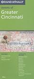 Rand McNally Streets of Greater Cincinnati: Ohio