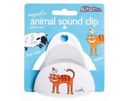 Kitsch n Fun Animal Sound Magnet - Cat