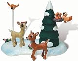 Rudolph the Red Nosed Reindeer Holiday Play Pack Winter Woodlands Clarice and Rudolph