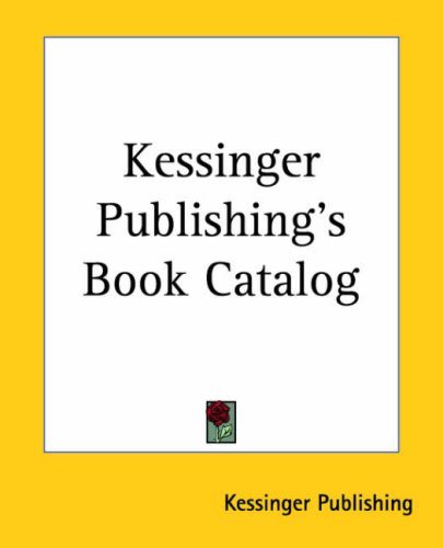 Kessinger Publishing's Book Catalog under Large Print in The Books Store