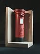 British Post Box Bookend. Hand-made Architectural Model By Timothy Richards British Post Box Bookend. Hand-made Architectural Model By Timothy Richards