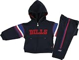 Buffalo Bills Toddler Full Zip Hooded Jacket and Pant Set - 3T
