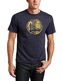 NBA Golden State Warriors Better Logo Tri Blend Tee (Navy, X-Large)