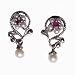 Jewelry : Ada Pearl& Ruby Earrings