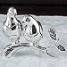 DOVES SALT/PEPPER SET - DOVES ON BRANCH SALT AND PEPPER SHAKERS