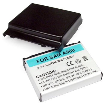 Brand New Samsung MM-A900 / SPH-A900 ACE Extended Battery w/ Black Door (1200 Mah)