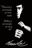 Bruce Lee (Quotes) Art Poster Print - 24" X 36"