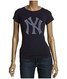 New York Yankees Ladies Vintage Logo T-Shirt by Red Jacket