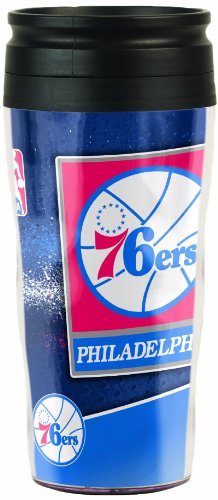 NBA Philadelphia 76Ers 16 Ounce Travel Mug